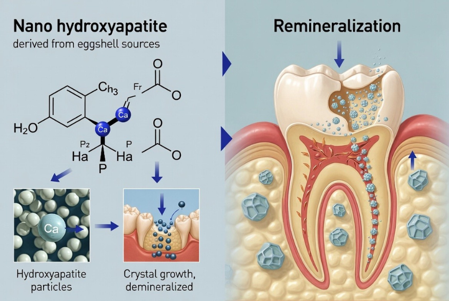 From Shell to Smile: The Science Behind Eggshell-Derived Nano Hydroxyapatite