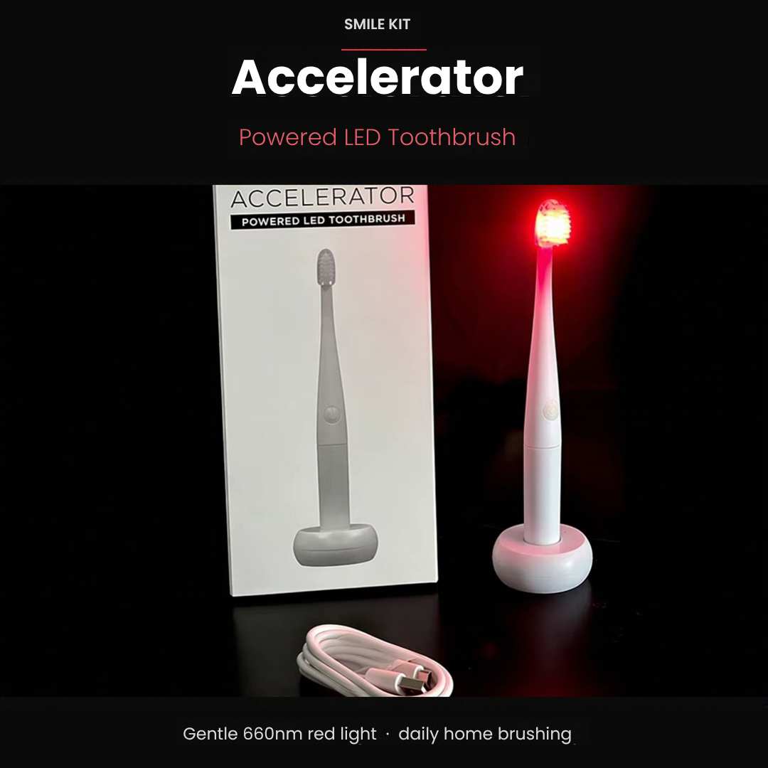 Smile Kit Accelerator Powered LED Toothbrush — hero