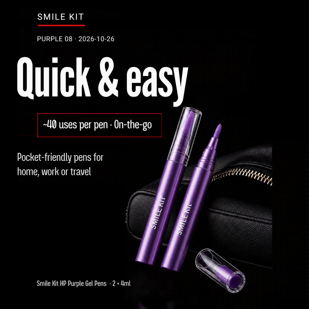 Quick & easy on-the-go — about 40 uses per pen