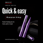 Quick & easy on-the-go — about 40 uses per pen
