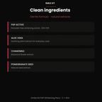 Gentle formula with natural extracts