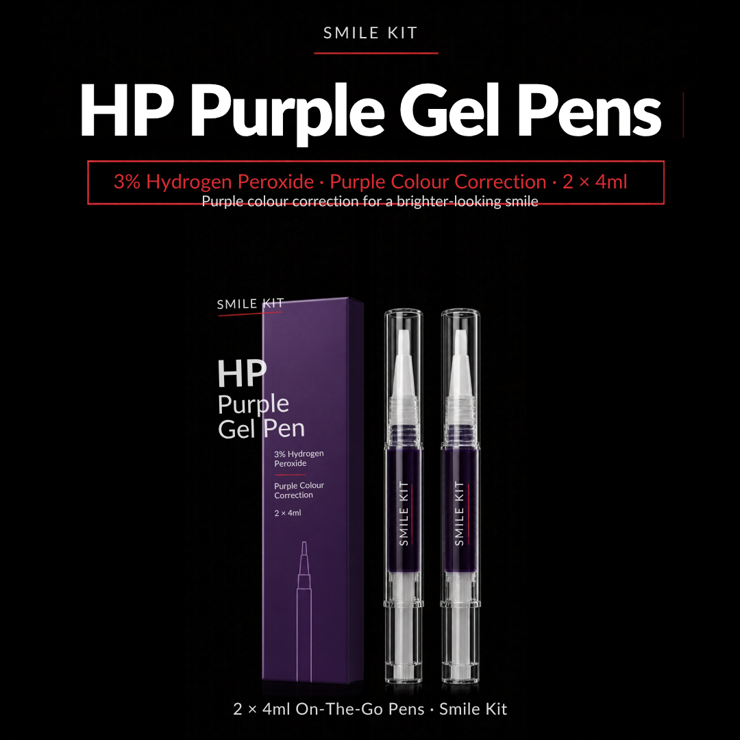 Smile Kit HP Purple Gel Pens — hero product graphic