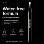 Water-free 6% hydrogen peroxide formula