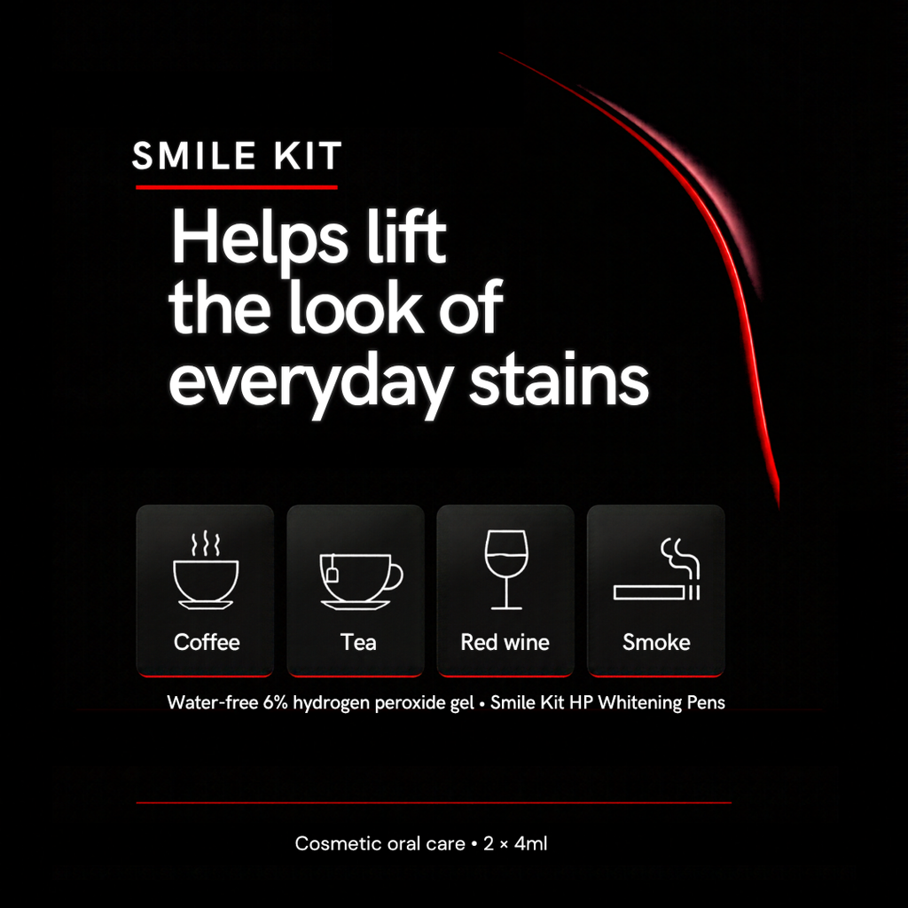 Helps lift the look of coffee, tea, wine and smoke stains