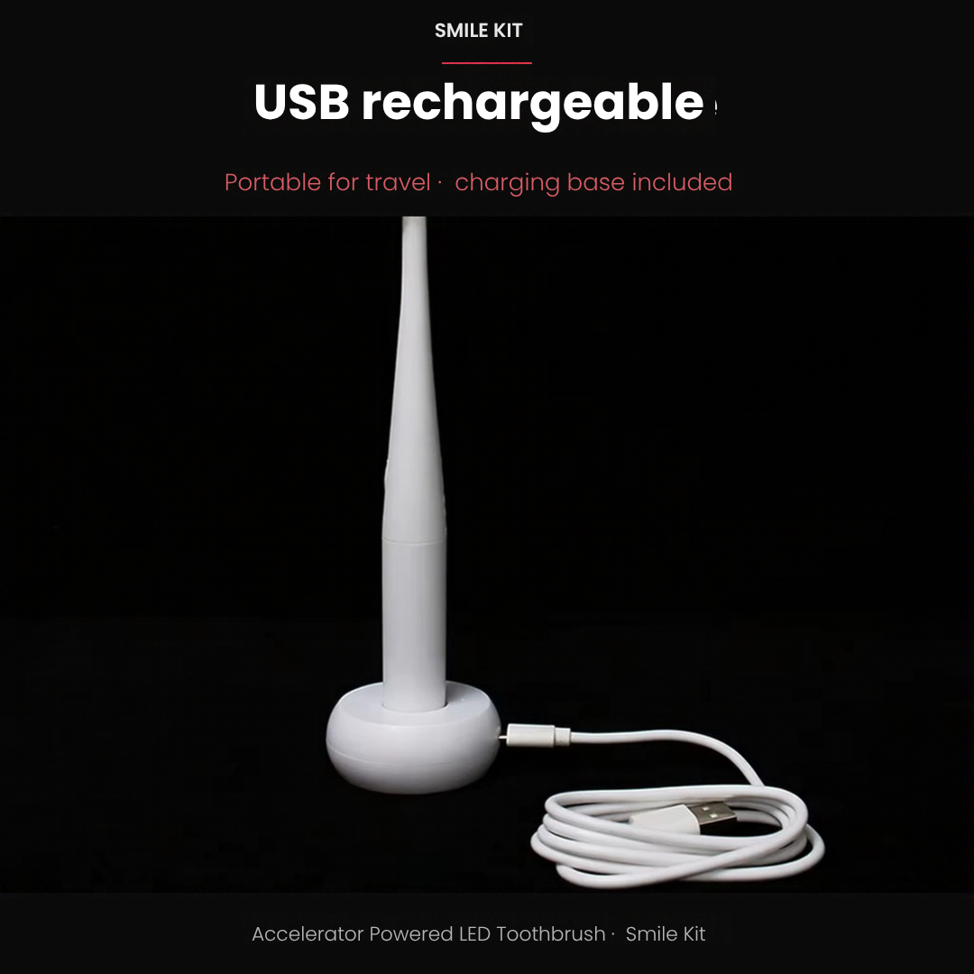 USB rechargeable — handy at home or travel