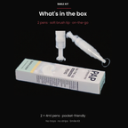 What's in the box — 2 pens