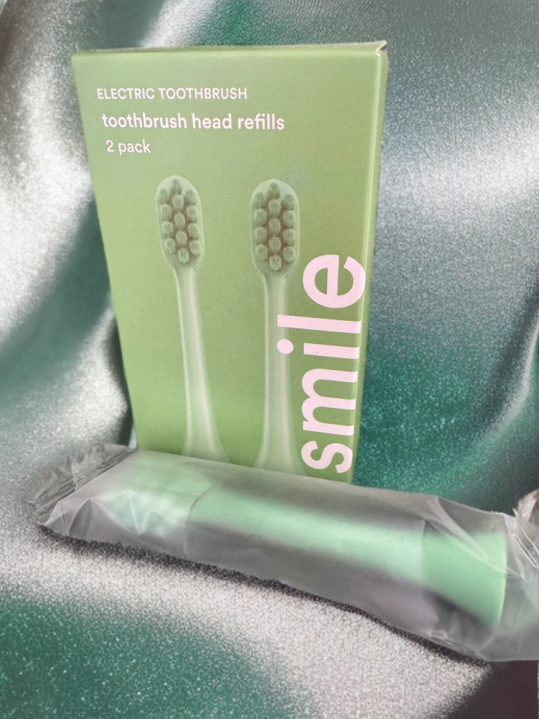 SMILE K5 Cloud Sense Electric Toothbrush Head Refills 2 pack Green