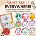 Swift™ Toothgel Collection Travel ⎸ Gift Pack – 6 Flavours, 3 Formulas (6 x 3ml