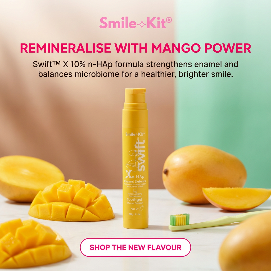 Swift™ X 10% Nano-Hydroxyapatite Fluoride Free Toothgel Mango Flavour