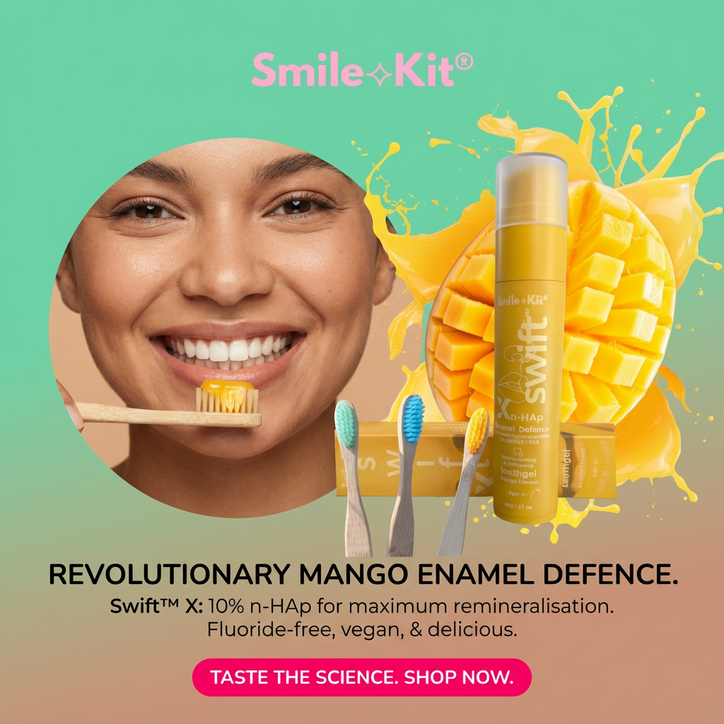 Swift™ X 10% Nano-Hydroxyapatite Fluoride Free Toothgel Mango Flavour