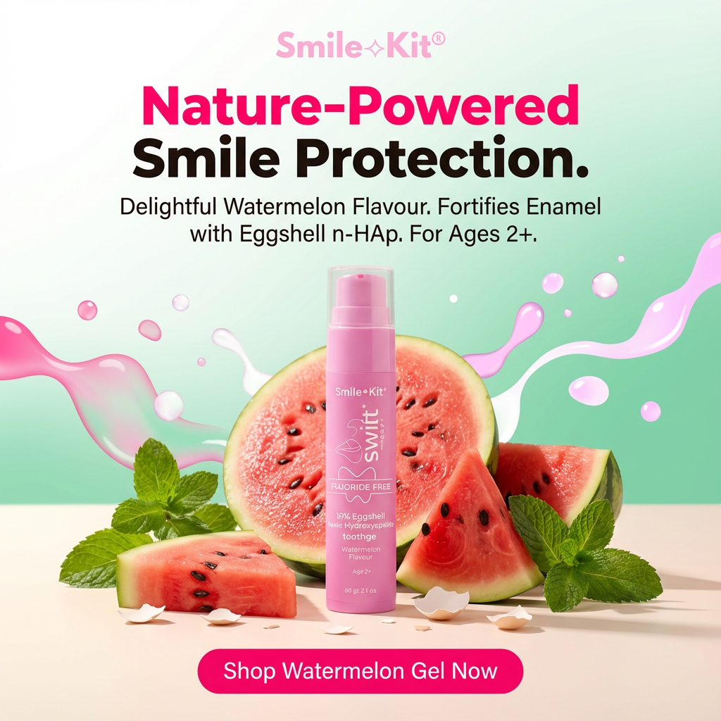 Swift™ EGGSTRA 10% Eggshell Nano Hydroxyapatite Toothgel – Watermelon Flavour