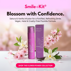 Smile Kit Sakura and Vanilla Flower Infused Fluoride Toothpaste