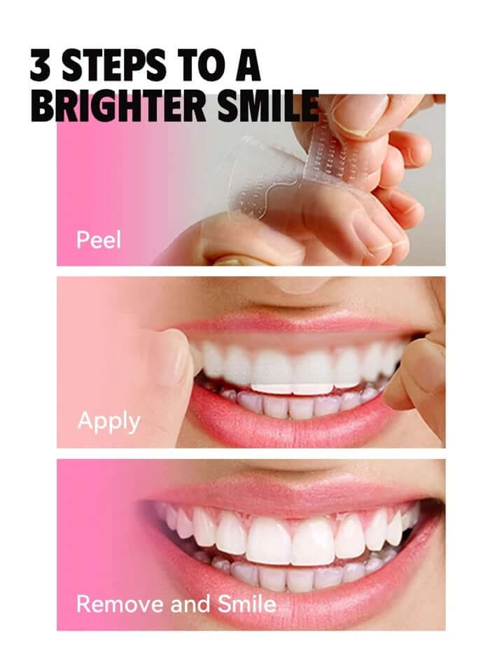 Smile Kit Pro HP Formula Flavoured Teeth Whitening Strips Strawberry
