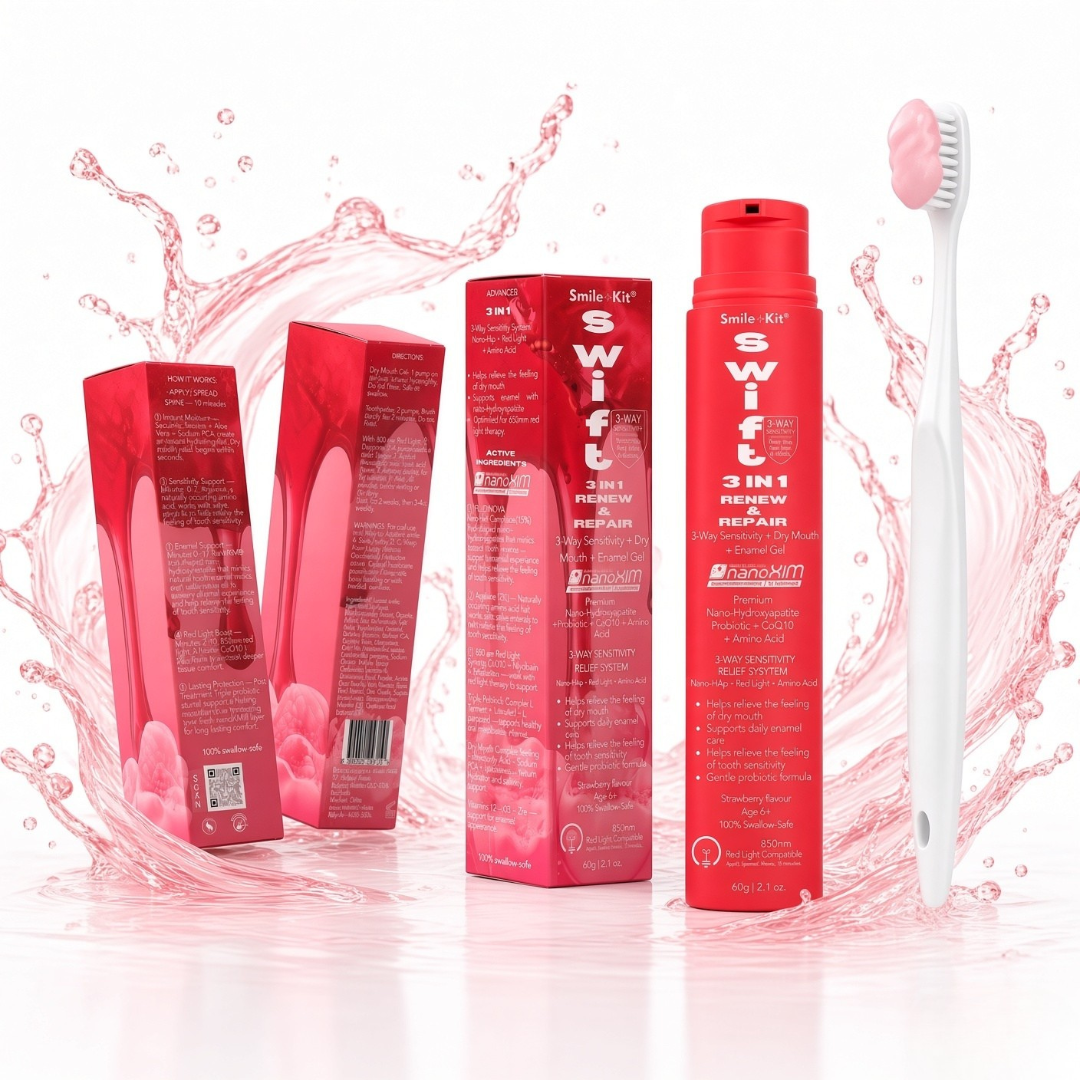 Swift Renew & Repair 3-in-1 Gel — Sensitivity, Dry Mouth & Enamel Support