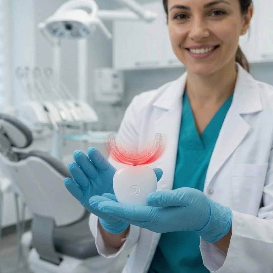 Orthodontic Red Light Device for braces & gums dual light 660nm+850nm