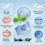 Smile Kit Pro HP Formula Flavoured Teeth Whitening Strips Strawberry
