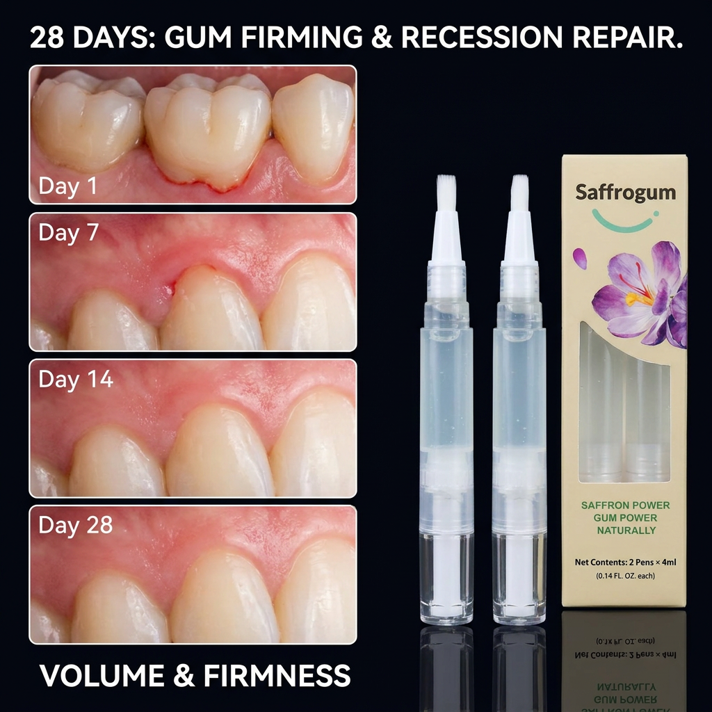 Saffrogum — Saffron Gingival Repair Gel Pen on The Go 2*4ml