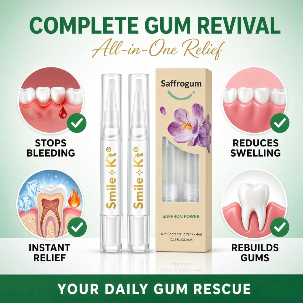 Saffrogum — Saffron Gingival Repair Gel Pen on The Go 2*4ml