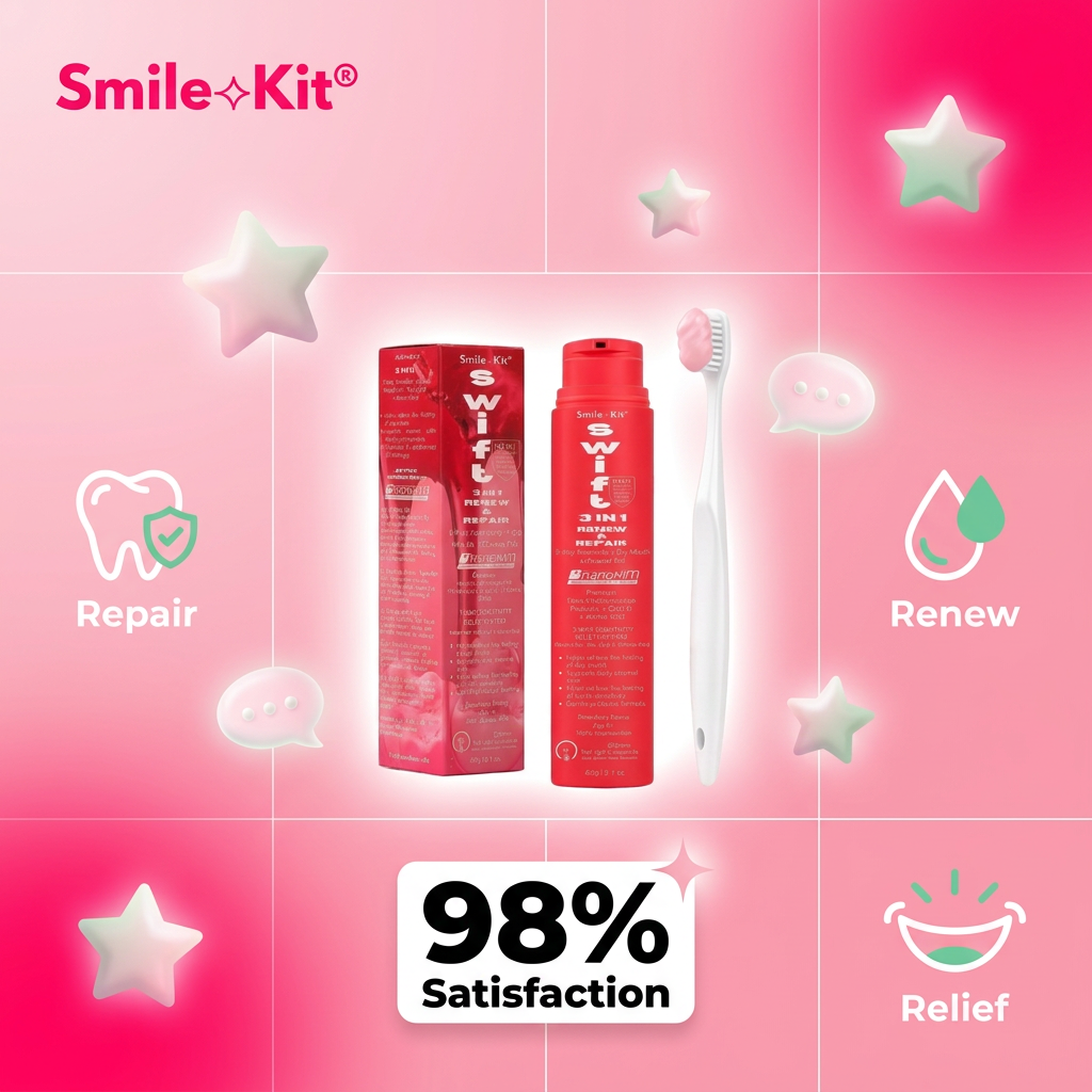 Swift Renew & Repair 3-in-1 Gel — Sensitivity, Dry Mouth & Enamel Support