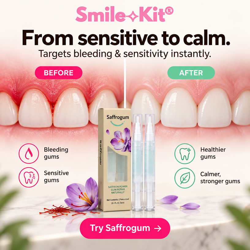 Saffrogum — Saffron Gingival Repair Gel Pen on The Go 2*4ml