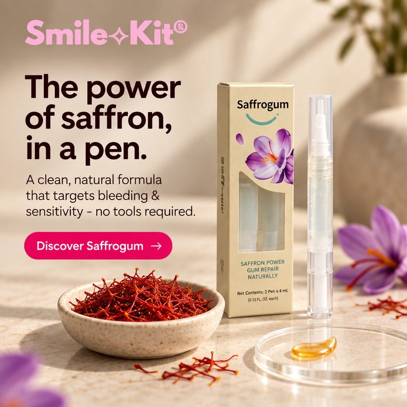 Saffrogum — Saffron Gingival Repair Gel Pen on The Go 2*4ml