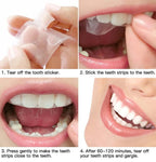 Smile Kit Pro HP Formula Flavoured Teeth Whitening Strips Sakura Vanilla