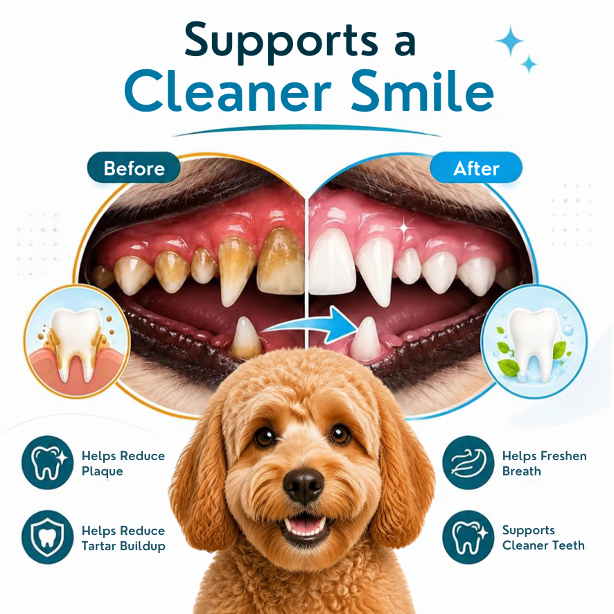 Smile Kit Twist & Lick 100% Brush Free Oral Gel for Dogs