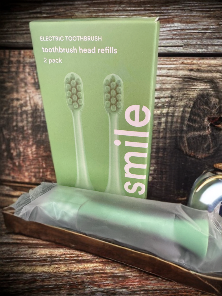 SMILE K5 Cloud Sense Electric Toothbrush Head Refills 2 pack Green