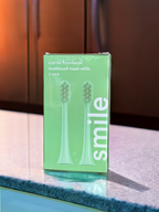 SMILE K5 Cloud Sense Electric Toothbrush Head Refills 2 pack Green