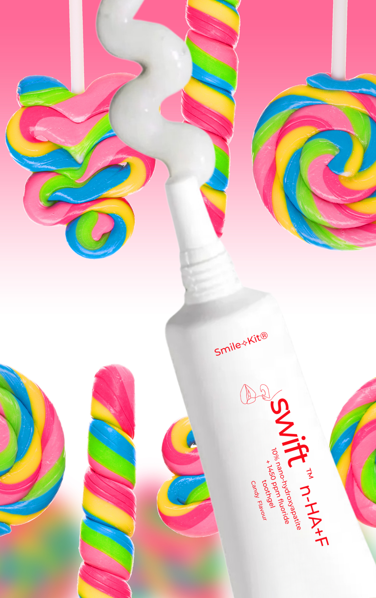 Swift™ Toothgel Collection Travel ⎸ Gift Pack – 6 Flavours, 3 Formulas (6 x 3ml