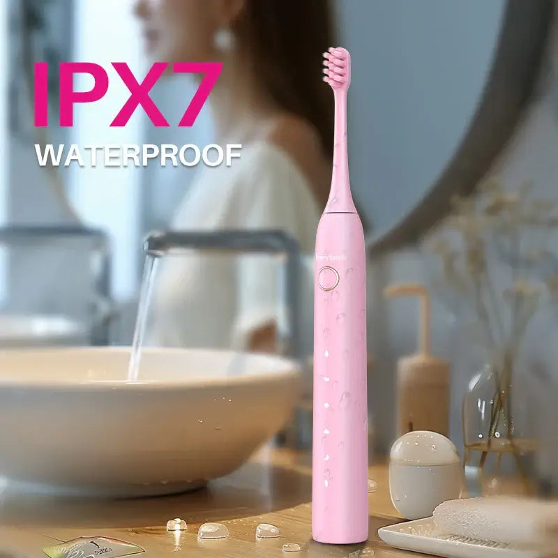 Cloud Sense Ultrasonic Toothbrush K5 - Pink - Cloud Sense Ultrasonic Toothbrush