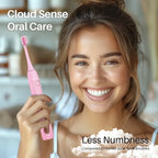 Cloud Sense Ultrasonic Toothbrush K5 - Pink - Cloud Sense Ultrasonic Toothbrush