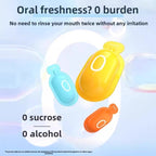 Portable Oat Extract Mouthwash Capsules Sea Salt, Citrus, Passionfruit flavours