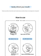 New Concentrated Mouthwash Essence Companion for Flosser 2ml/24pcs