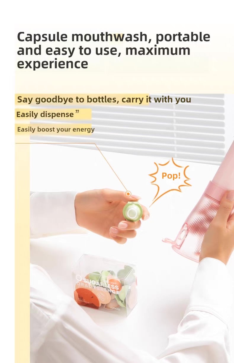 New Concentrated Mouthwash Essence Companion for Flosser 2ml/24pcs