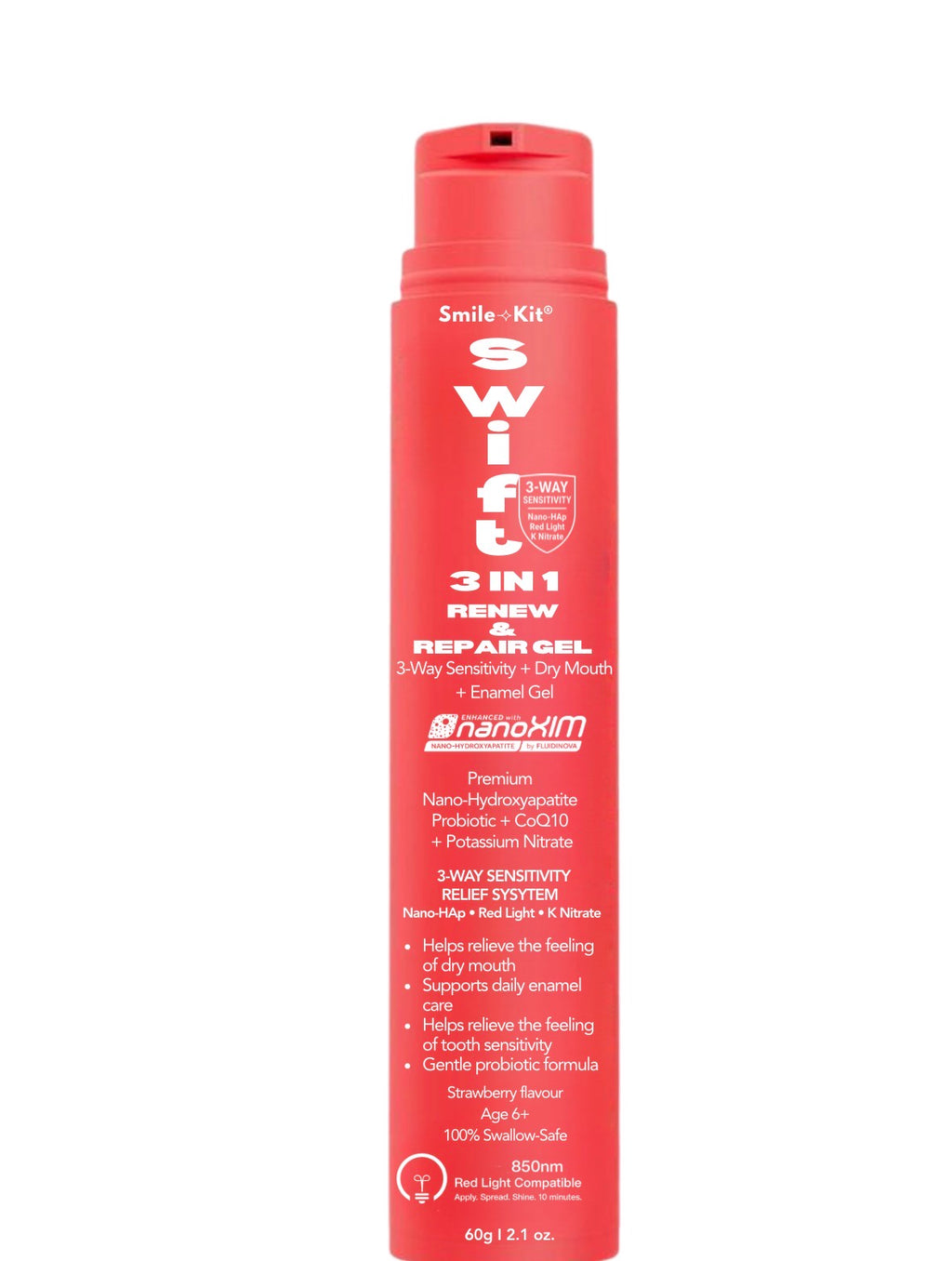 Swift Renew & Repair 3-in-1 Gel — Sensitivity, Dry Mouth & Enamel Support