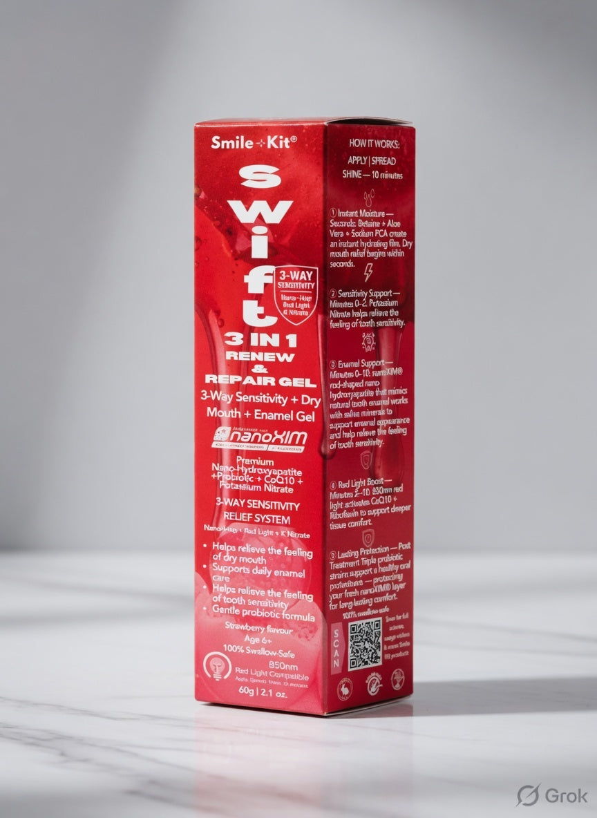 Swift Renew & Repair 3-in-1 Gel — Sensitivity, Dry Mouth & Enamel Support