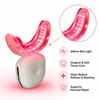 Oral Red Light Therapy Device – 660nm Red + 850nm Near-Infrared Dual-Wavelength Oral Care