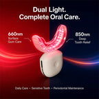 Oral Red Light Therapy Device – 660nm Red + 850nm Near-Infrared Dual-Wavelength Oral Care