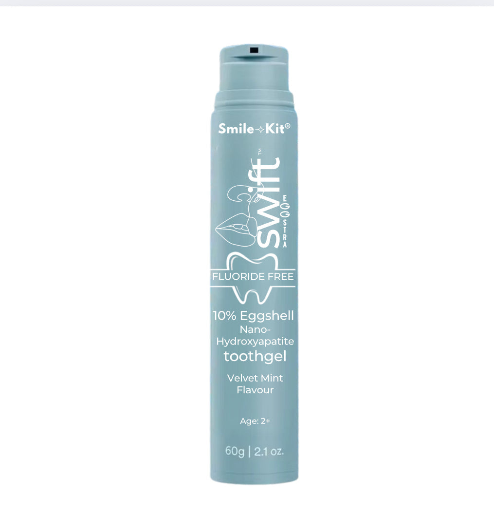 Swift™ EGGSTRA 10% Eggshell Nano Hydroxyapatite Toothgel  Velvet Mint Flavour