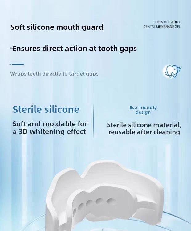 Instant Teeth Whitening Patches with White Moonlight Dental Membrane Gel