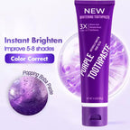 Purple Colour Correcting Intensive Whitening Toothpaste with Popping Boba