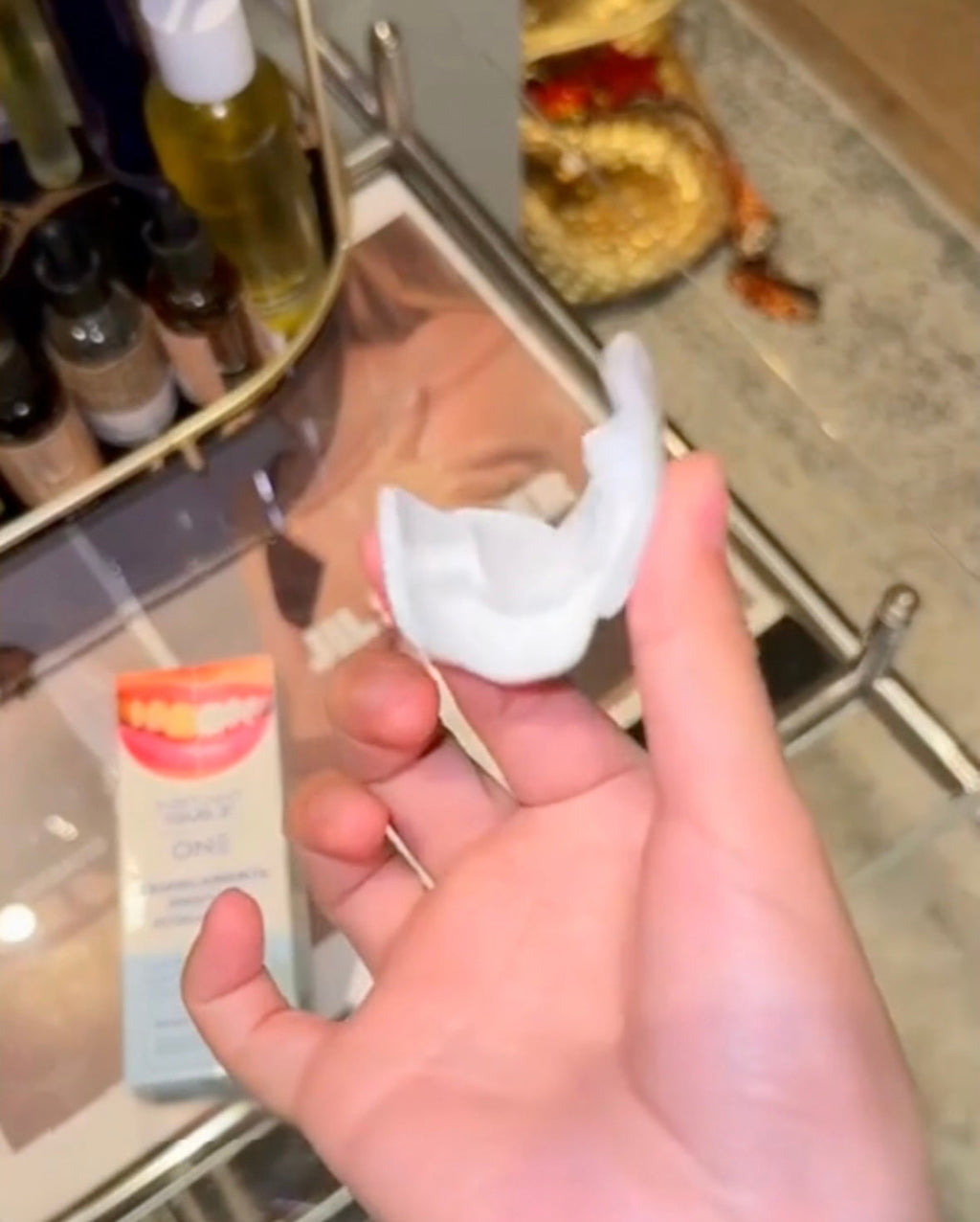 Instant Teeth Whitening Patches with White Moonlight Dental Membrane Gel