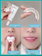 Instant Teeth Whitening Patches with White Moonlight Dental Membrane Gel