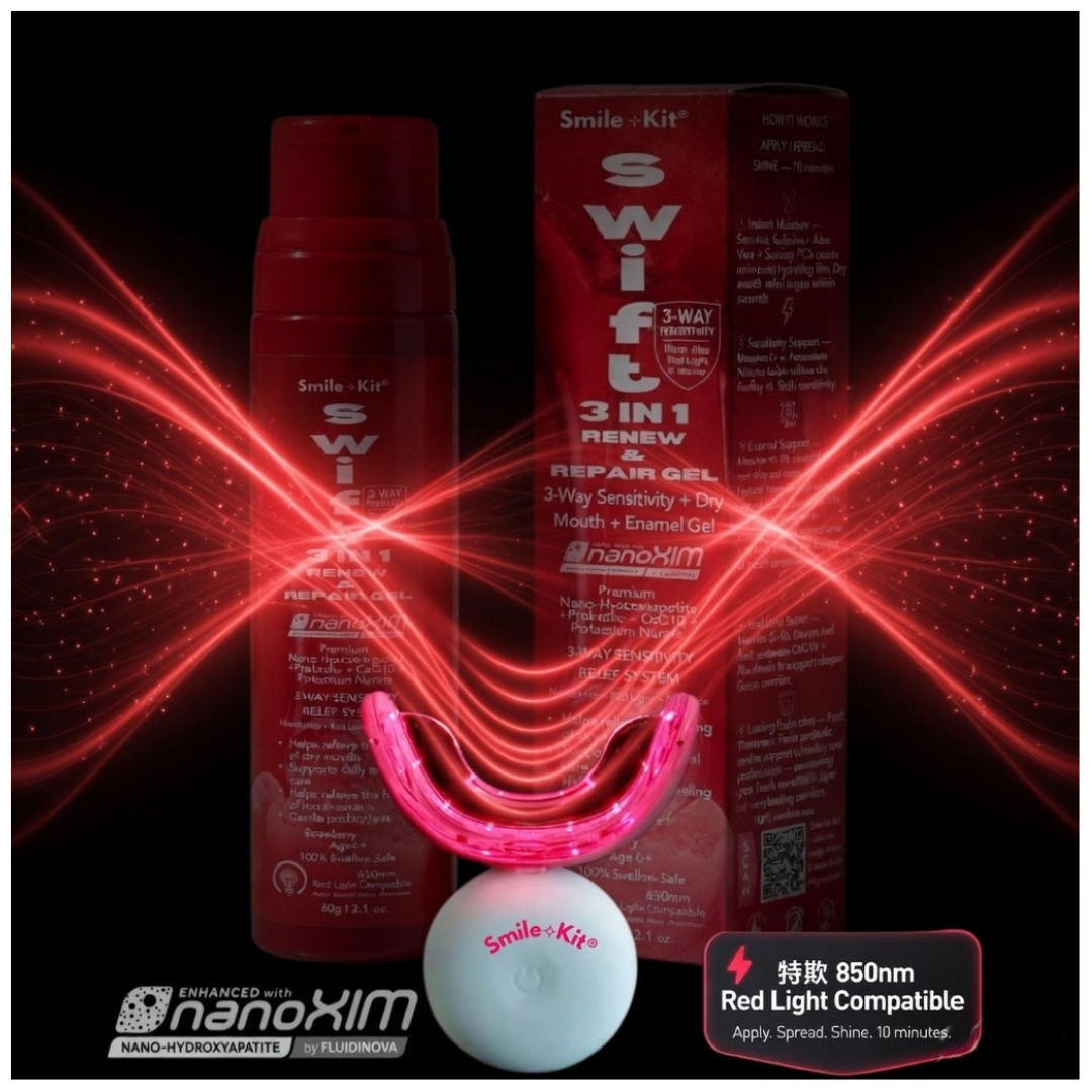 Swift Renew & Repair 3-in-1 Gel — Sensitivity, Dry Mouth & Enamel Support