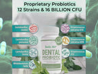 Smile⟢Kit® Dental Probiotic 16 Billion CFU from 12 clinically proven strains! 60