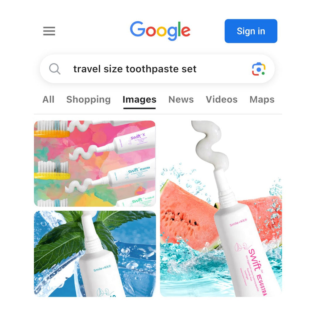 Swift™ Toothgel Collection Travel ⎸ Gift Pack – 6 Flavours, 3 Formulas (6 x 3ml