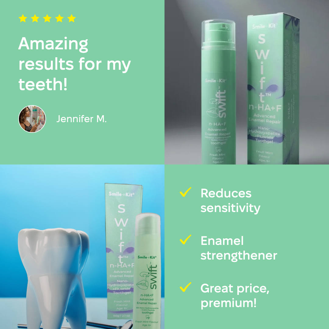 Swift™ n-HA+F Advanced Enamel Repair with Fluoride Fresh Mint
