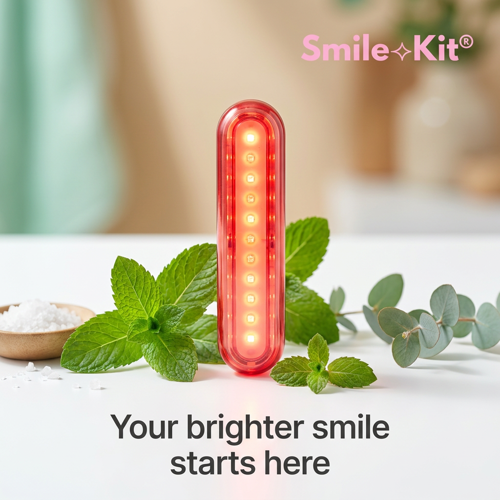 Oral Red Light Therapy Device – 660nm Red + 850nm Near-Infrared Dual-Wavelength Oral Care