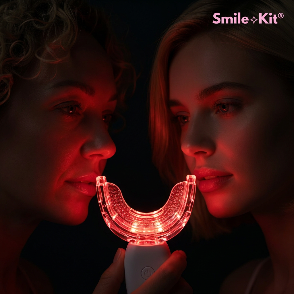 Oral Red Light Therapy Device – 660nm Red + 850nm Near-Infrared Dual-Wavelength Oral Care